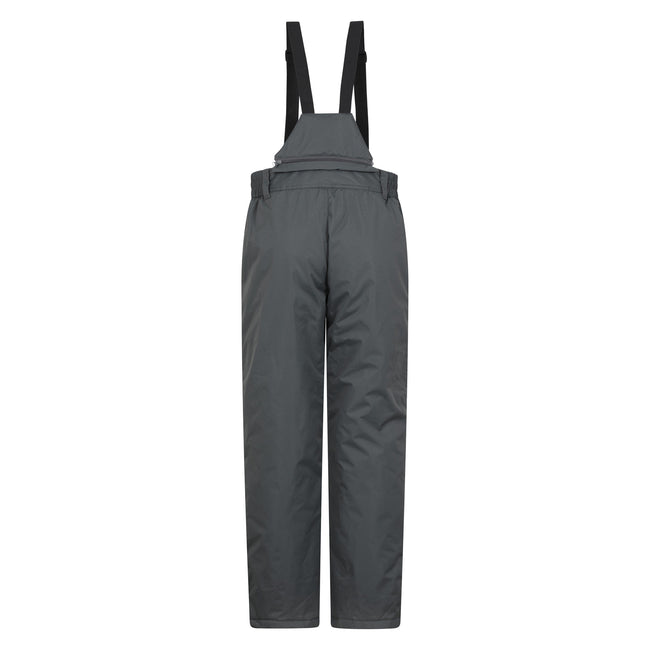 Grey - Back - Mountain Warehouse Mens Short Dusk II Ski Trousers