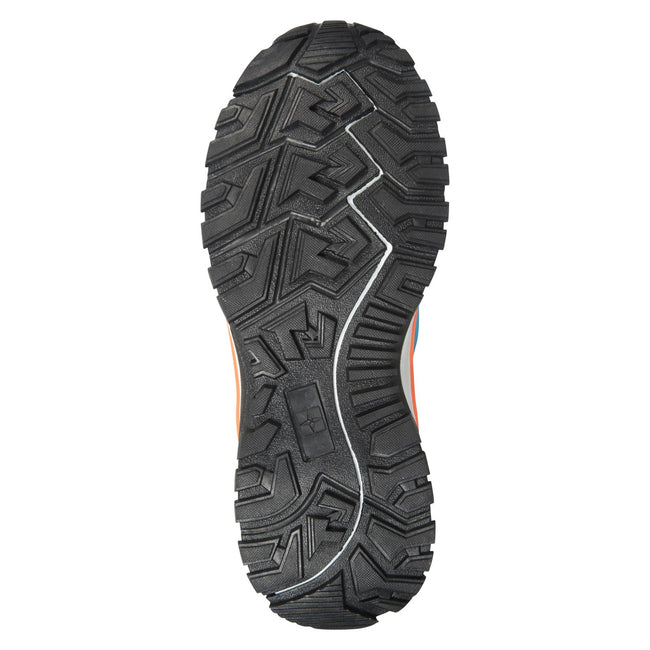 Blue-Orange - Pack Shot - Mountain Warehouse Childrens-Kids Slope Adaptive Softshell Snow Boots