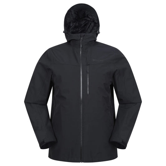 Navy - Front - Mountain Warehouse Mens Brisk Extreme Waterproof Jacket