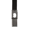 Black - Side - Mountain Warehouse Mens Canvas Belt