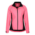 Bright Pink - Pack Shot - Mountain Warehouse Womens-Ladies Adrenaline Iso-Viz Waterproof Jacket