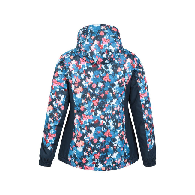 Teal - Back - Mountain Warehouse Womens-Ladies Dawn II Ski Jacket