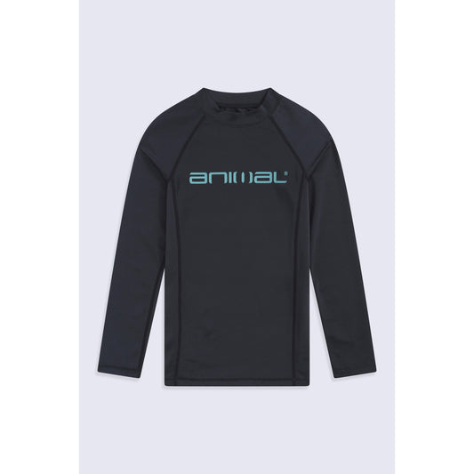 Teal - Front - Animal Childrens-Kids Sonny Rash Guard