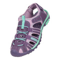 Light Teal - Front - Mountain Warehouse Childrens-Kids Bay Sports Sandals