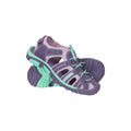 Light Teal - Close up - Mountain Warehouse Childrens-Kids Bay Sports Sandals