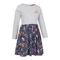 Grey - Lifestyle - Mountain Warehouse Childrens-Kids Poppy Organic Casual Dress