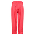 Red - Back - Mountain Warehouse Childrens-Kids Pakka II Waterproof Over Trousers