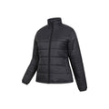 Black - Side - Mountain Warehouse Womens-Ladies Essentials Lightweight Padded Jacket