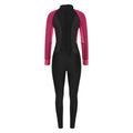 Pink - Back - Mountain Warehouse Womens-Ladies Full Wetsuit