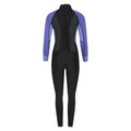 Purple - Back - Mountain Warehouse Womens-Ladies Full Wetsuit