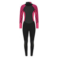 Pink - Front - Mountain Warehouse Womens-Ladies Full Wetsuit