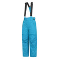 Light Blue - Side - Mountain Warehouse Childrens-Kids Falcon Extreme Ski Trousers