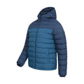 Teal - Side - Mountain Warehouse Mens Seasons Padded Jacket