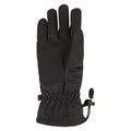 Black - Back - Mountain Warehouse Womens-Ladies Classic Waterproof Gloves