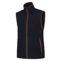 Navy - Side - Mountain Warehouse Mens Rove Fleece Gilet