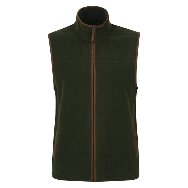 Green - Front - Mountain Warehouse Mens Rove Fleece Gilet