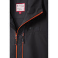 Dark Grey - Close up - Mountain Warehouse Mens Brisk Extreme Waterproof Jacket