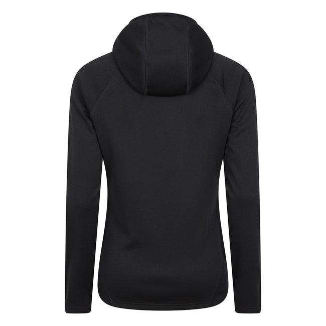 Black - Back - Mountain Warehouse Womens-Ladies Dynamic Chakra IsoCool Full Zip Hoodie