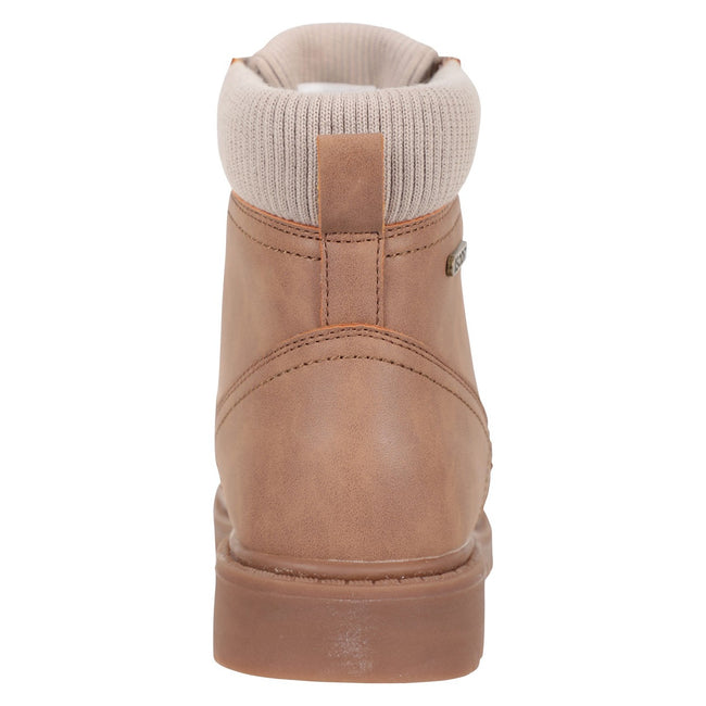 Light Brown - Back - Mountain Warehouse Womens-Ladies Vienna Waterproof Boots