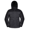 Charcoal - Front - Mountain Warehouse Mens Shock Padded Jacket