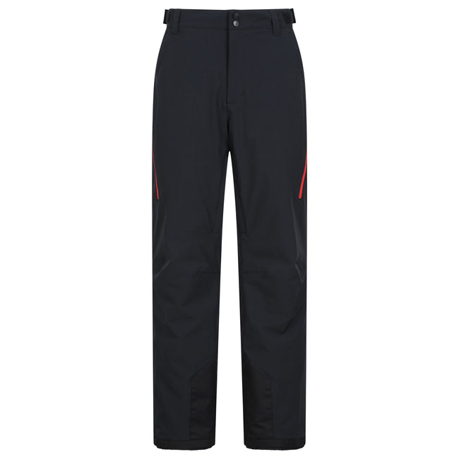 Jet Black - Front - Mountain Warehouse Mens Nebula Extreme Ski Trousers