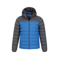 Blue - Pack Shot - Mountain Warehouse Mens Seasons II Padded Jacket