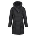 Black - Pack Shot - Mountain Warehouse Womens-Ladies Cosy Extreme II Wrap Down Jacket