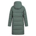 Khaki Green - Back - Mountain Warehouse Womens-Ladies Cosy Extreme II Wrap Down Jacket