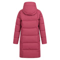 Burgundy - Back - Mountain Warehouse Womens-Ladies Cosy Extreme II Wrap Down Jacket