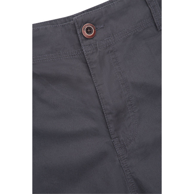 Charcoal - Side - Animal Mens Atlantis Organic Cargo Shorts