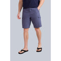Blue - Front - Animal Mens Atlantis Organic Cargo Shorts