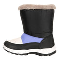 Light Purple - Back - Mountain Warehouse Childrens-Kids Caribou Adaptive Snow Boots