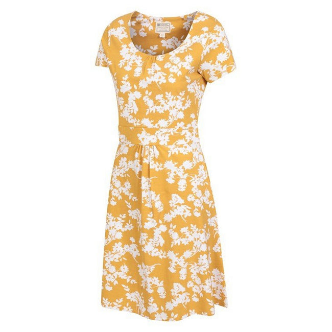 Yellow - Back - Mountain Warehouse Womens-Ladies Orchid Flower UV Protection Dress