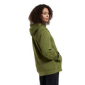 Khaki Green - Back - Animal Womens-Ladies Maya Graphic Print Organic Hoodie