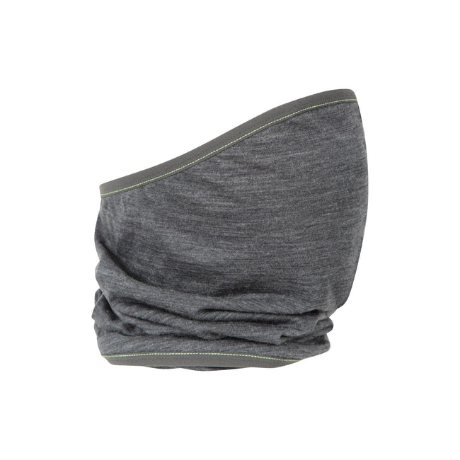 Grey - Back - Mountain Warehouse Mens Merino Wool Lightweight Neck Warmer