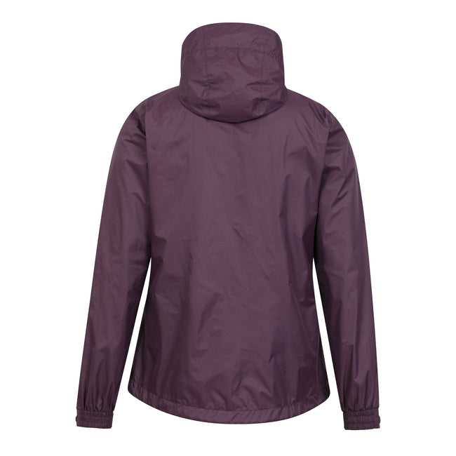 Dark Purple - Back - Mountain Warehouse Womens-Ladies Torrent Waterproof Jacket
