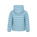 Pale Blue - Back - Mountain Warehouse Childrens-Kids Seasons II Padded Jacket