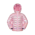 Pale Pink - Front - Mountain Warehouse Childrens-Kids Seasons II Padded Jacket