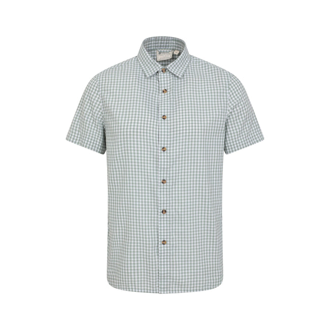 Green - Front - Mountain Warehouse Mens Weekender Shirt