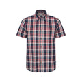 Dark Red - Front - Mountain Warehouse Mens Weekender Shirt