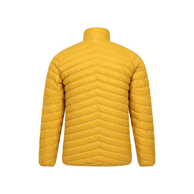 Yellow - Back - Mountain Warehouse Mens Stoke Extreme Down Padded Jacket