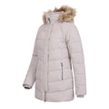 Beige - Lifestyle - Mountain Warehouse Womens-Ladies Isla II Long Down Jacket