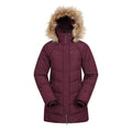 Indigo - Front - Mountain Warehouse Womens-Ladies Isla II Long Down Jacket