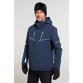 Dark Blue - Front - Mountain Warehouse Mens Galactic III Extreme Ski Jacket
