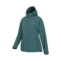 Teal - Side - Mountain Warehouse Womens-Ladies Vancouver II Waterproof Jacket