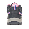 Lilac - Back - Mountain Warehouse Childrens-Kids Stampede Waterproof Suede Walking Shoes