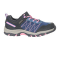 Lilac - Lifestyle - Mountain Warehouse Childrens-Kids Stampede Waterproof Suede Walking Shoes