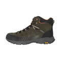 Khaki Green - Lifestyle - Mountain Warehouse Mens Extreme Rockies Leather Walking Boots