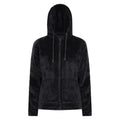 Black - Front - Mountain Warehouse Womens-Ladies Snaggle Fleece Hoodie