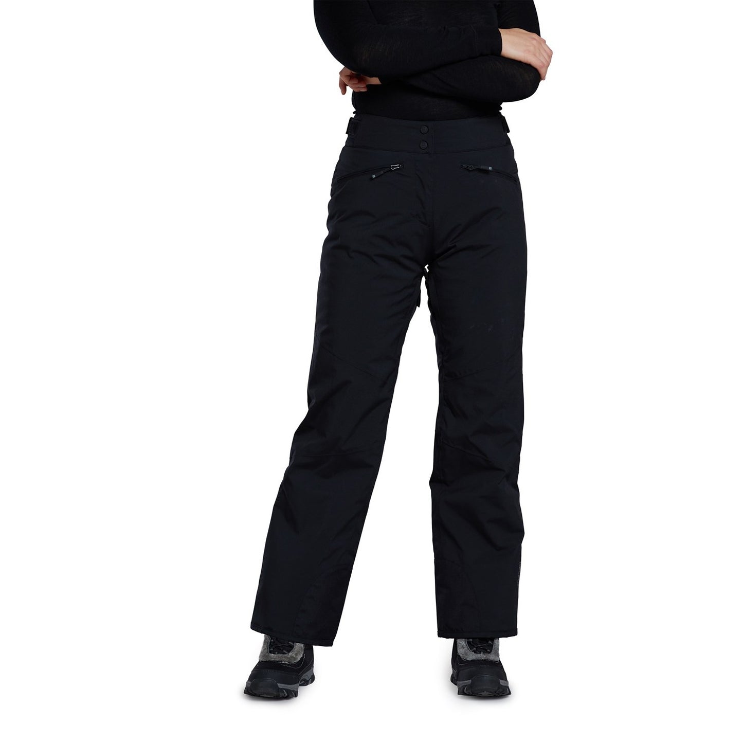 Black - Lifestyle - Mountain Warehouse Womens-Ladies Isola Extreme RECCO Ski Trousers